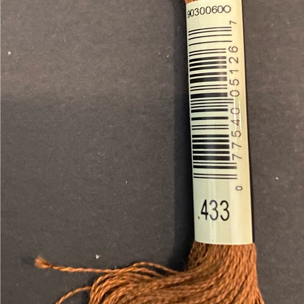Brown Embroidery Floss Thread Skein - Multipurpose Crafting New - Picture 7 of 7